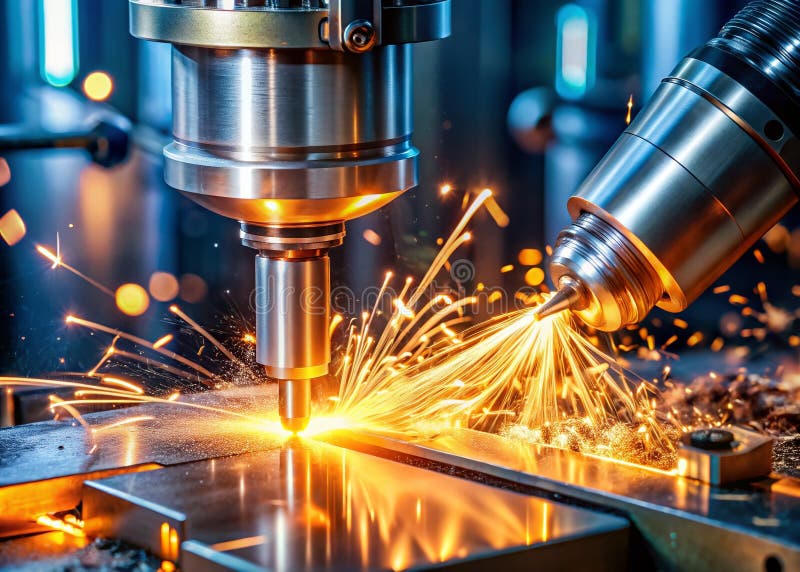 High speed CNC machining center at Nano Precision Mfg