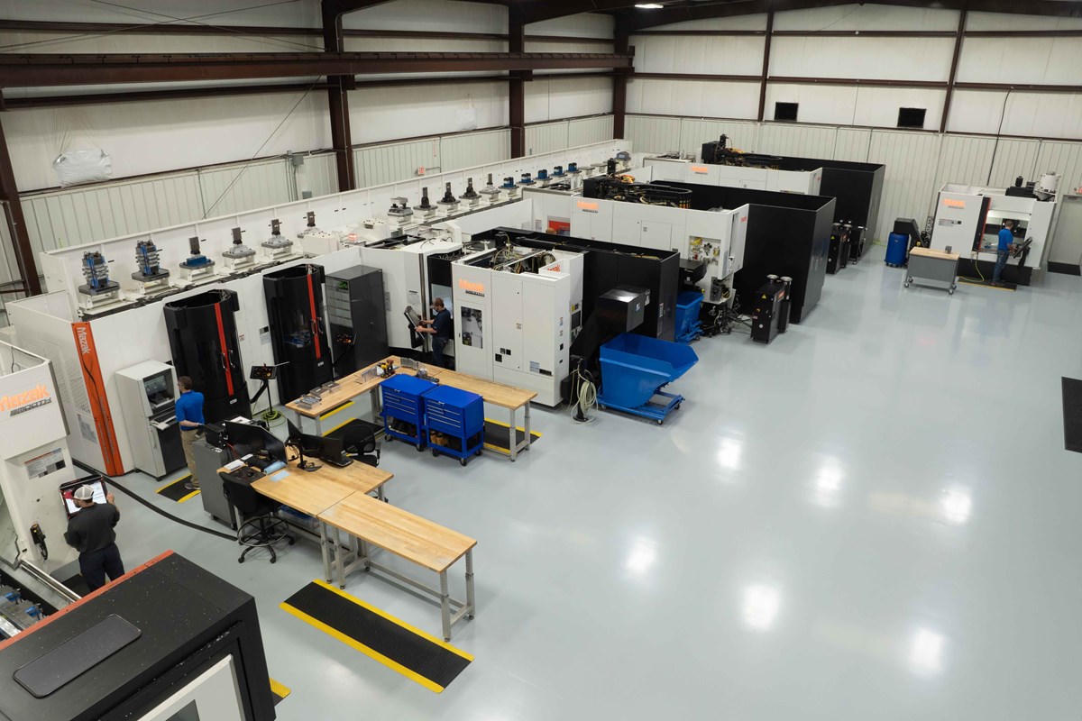 Modern CNC Machine Shop Floor at Nano Precision Mfg
